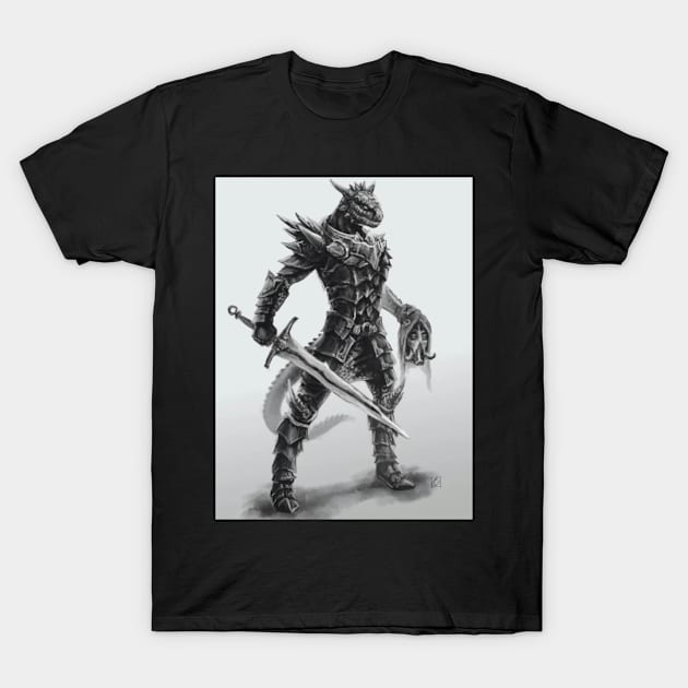 The True Dragonborn T-Shirt by loghin00x